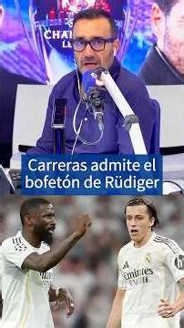 Álvaro Carreras acknowledges the slapping incident with Rüdiger | El Partidazo de COPE