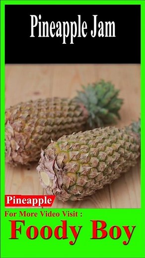 Pineapple Jam Recipe 🍍✨ Only 2 Ingredients! Ready in 10 Minutes!