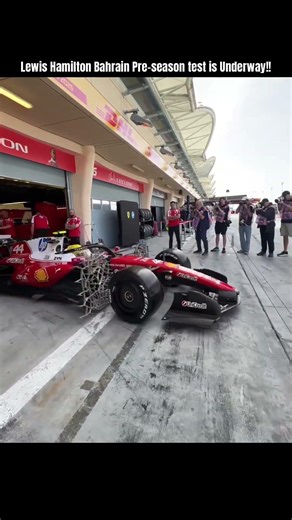 #lewishamilton Bahrain🇧🇭 Pre-Season Test Underway! #f1testing #bahraingp #f12026 #scuderiaferrari