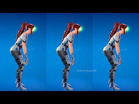 Fortnite Hypnot Eyes Emote With Roan Of Arc Skin Thicc 🍑😜🥵