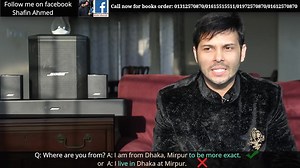 IELTS par 1 speaking | Shafin's