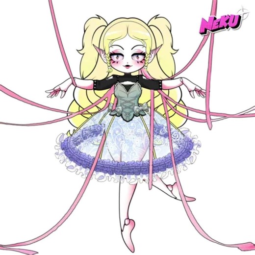 Watch This Doll Come to Life! ✨ Neku Character Reveal #Shorts