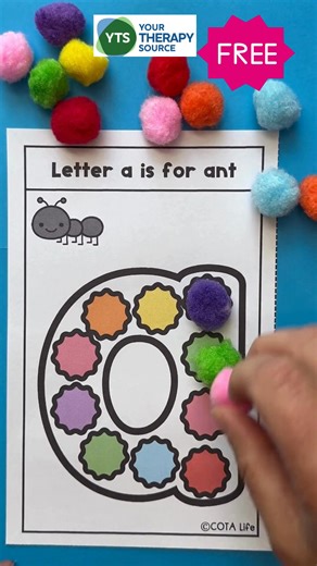🍭 These Pom Pom Activities – Free Printables are perfect for boosting fine motor skills in young learners! Whether you're a ✏️ teacher, 🧠 therapist, or 💕 parent, this low-prep, hands-on set helps kids: ✔️ Strengthen hand muscles ✔️ Improve coordination ✔️ Practice letters & numbers 📥 Download the free cards and start building those skills today! | Your Therapy Source