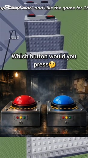 Which button will you press🤔 #rblx #roblox #funny #shorts