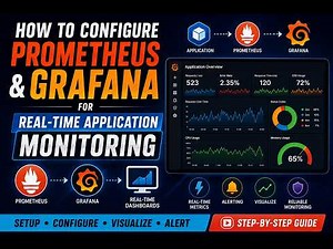 How to configure Prometheus and Grafana for Real-Time Application Monitoring