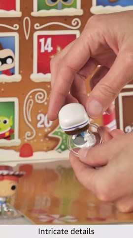 Funko Pop! Advent Calendar: Pixar - Disney Pixar - 24 Days of Surprises - Collectible Vinyl Mini Figures - Mystery Box - Gift Idea - Holiday Present for Girls, Boys & Kids - Christmas Countdown