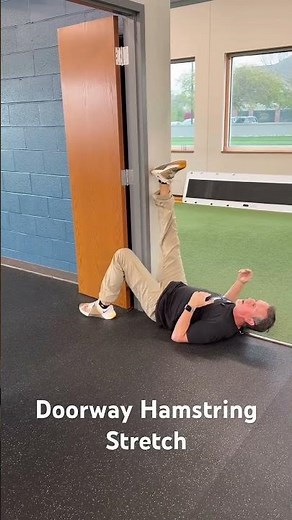 Doorway Hamstring Stretch