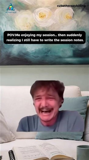 Comment “Notes” and I’ll send you a 100% insurance-approved session note template.