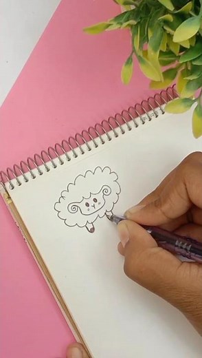 How to draw a sheep | easy drawing for kids