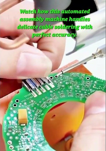 Precision Automated Cable Assembly & PCB Soldering
