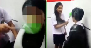 Assumption Pathway School students use toilet brush & seat to bully special needs peer