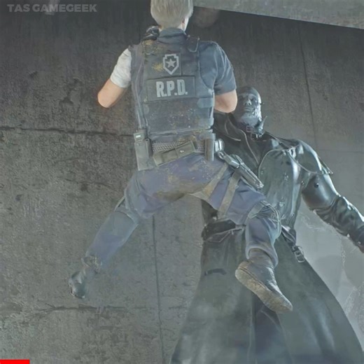 Ada Saved Leon again from Mr.X - RE2 Remake #gameplay #residentevil #residentevil2 #RE2Remake | TAS GameGeek