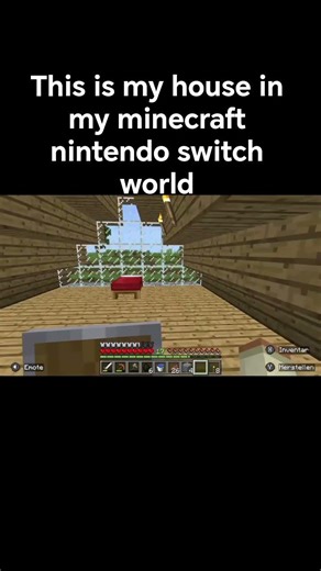 my house on my nintendo switch world #minecraft