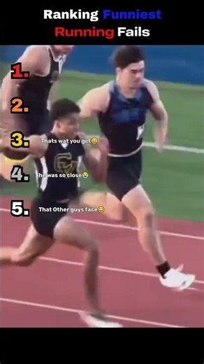 Top 5 Running Fails That Get Worse 😂 #shorts