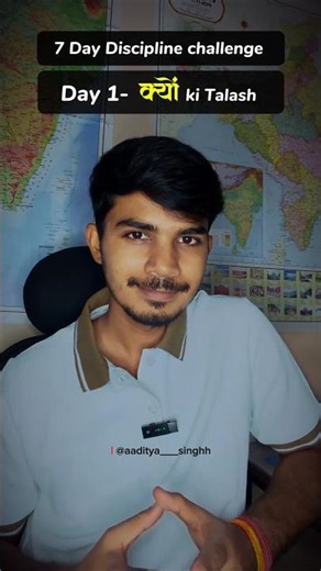 | Day 1 - Discipline challenge🔥|#discipline #7daychallenge #motivation #selfgrowth #shorts #explore