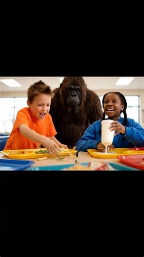 Bigfoot Rescued Starving Cats & Dogs From Wasted Food 😭🦍❤️ #bigfoot #heartwarming