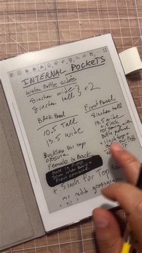 Supernote on Instagram: "From plan & sketch to reality with #SupernoteNomad DIY maker @3d_diy_dave loves it to track projects and life: "Perfect for my journaling. Taking notes on the process. Jotting down things I need to get to make the process easier the next time." Get yours at Supernote.com #nomad #nomadlife #A6X2 #Writing #Notetaking #Pen #Stationery #eNotebook #DigitalNotebook #EInkTablet #PaperTablet #eNote #Digitalpaper #digitalstationery #eReader #EInk #artistic #creative #writer #draw