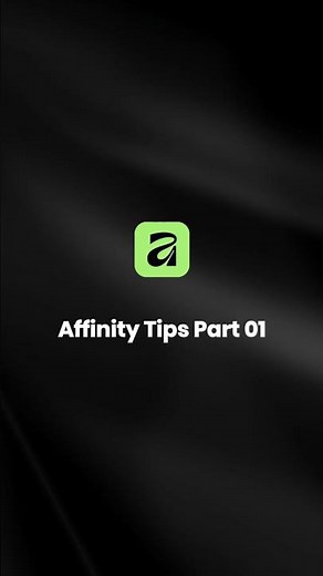 Repeating shapes like a pro! Affinity tips part 01 😏👌