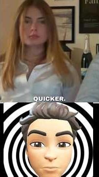 Girl has a video call with a HYPNOTIST #hypnosis #hypnotized