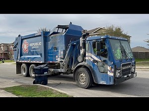 Republic Services: New Mack LR Heil DuraPack Python Garbage Trucks