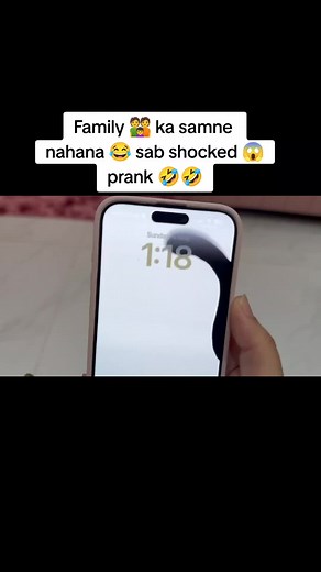 Family Prank: Nahana in Front of Everyone 😂