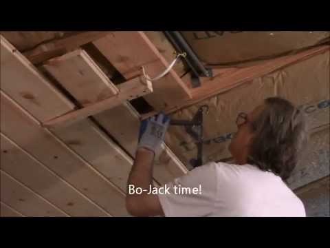 Tongue and Groove Ceiling Install