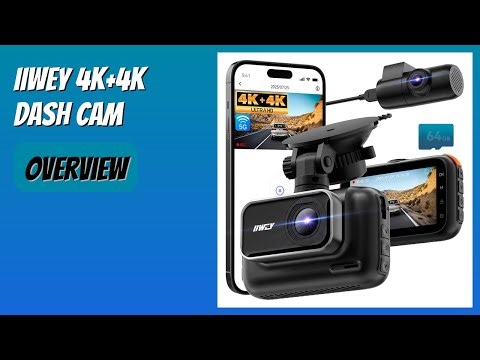 REVIEW (2025): IIWEY 4K+4K Dash Cam. Features