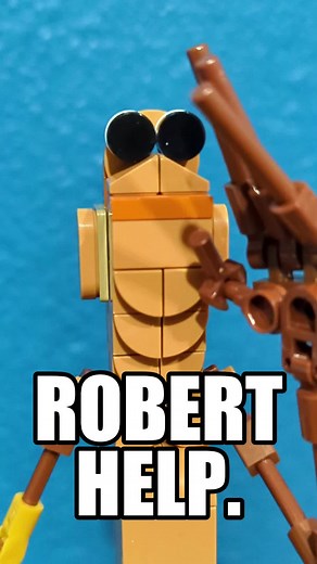 Constructing a LEGO Marcus the Worm in VRChat