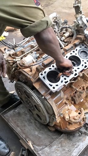 Car Engine Repair: A Close-Up Mechanical Assembly Guide