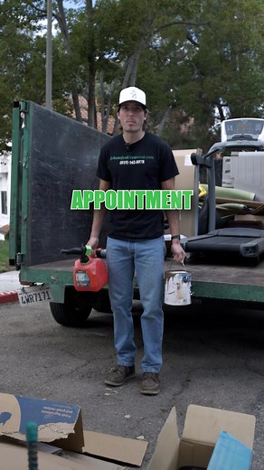 Big couch? Old appliances? Tiny declutter job? We handle it ALL! 🛋️ But heads up - we can't take paint, liquids, or hazardous materials (they're terrible for our environment!). Pro tip: Your local landfill can help with those tricky items. No job too big, no job too small - that's our motto! 📞 #JunkRemoval #SanDiego #EcoFriendly #HomeCleanout | Johan's Junk Removal and Hauling