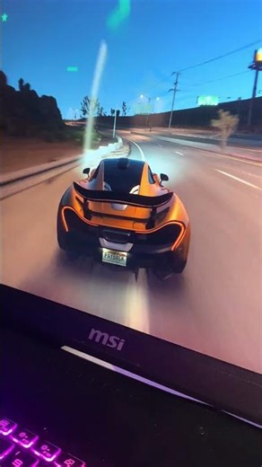 It's most beautiful when a girl plays for the first time in a race #nfs #gaming