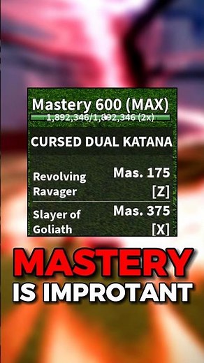 Everything You Need to Know About Mastery in Blox Fruits