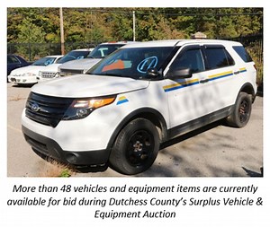 Online Auction Underway For Surplus County Vehicles, Equipment