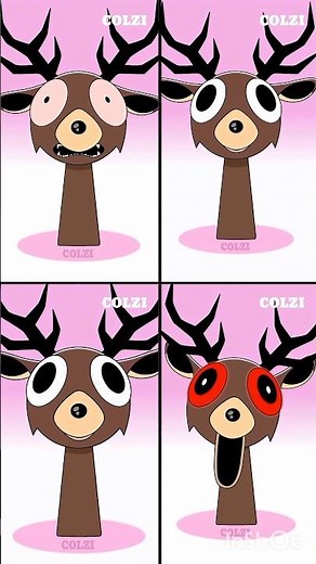 Sprunki OC The deer - Phase 4-Sprunki incredibox #sprunki #incredibox #animationshorts #shortfeed