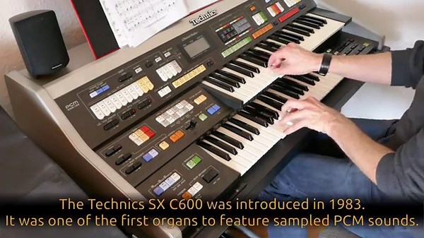 The Technics C600 organ - Part 2 - by Auronoxe