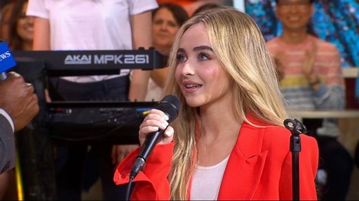 Catching up with Sabrina Carpenter live on 'GMA'
