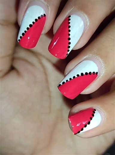 Stunning Red Tip Nail Design Tutorial