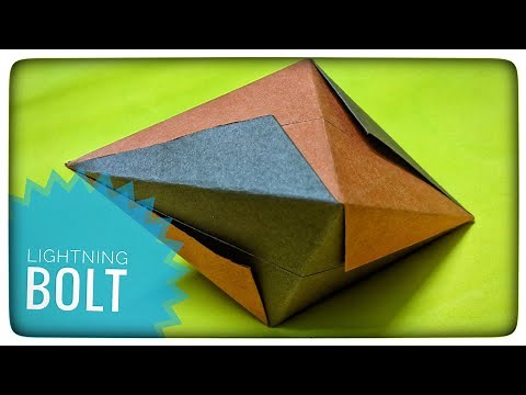 PAPER LIGHTING BOLT || EASY || STEP BY STEP