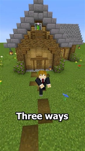 Three Ways to UPGRADE Your House in Minecraft! (Beginner Building) #minecraft #building