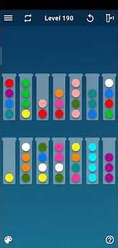 Ball Sort Puzzle Level 190 - Ball Sort Puzzle - Color Sorting Games by Spica Game Studio