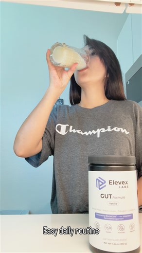 Camila on Instagram: "Gut health matters ✨ I’ve been loving this Gut Formula from @elevexlabs gentle, easy to use, and designed to support digestion and gut balance. #guthealth #dailywellness #ugccontent #wellnessroutine #elevexlabs"