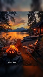 220K views · 10K reactions | Cozy Lake Cabin  | Erwin Calo | Facebook