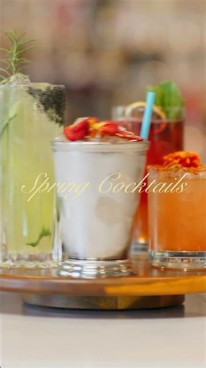 Inside Our Spring Cocktail Menu 🍓🍸 | Mezcal, Tequila & Garden Flavors
