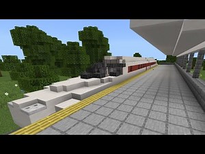Working Train with just one Command Block | Minecraft