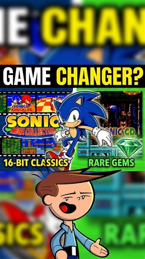 The best way to play classic Sonic games 🕹️ #sonic #retrogaming