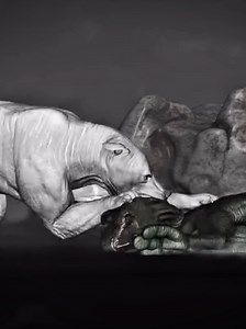 Polar Bears vs. Dinosaurs: A Unique Animal Edit