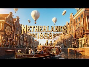 Steampunk Netherlands 1888: The Silent Steam Utopia | Chill 4K UHD World