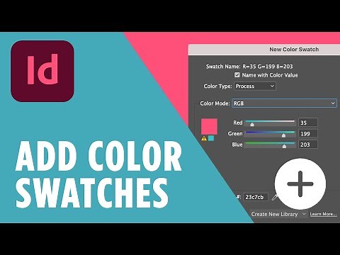 How to Add a Color Swatch in Adobe InDesign – Quick & Easy Tutorial