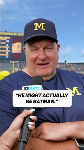 Biff Poggi on Bryce Underwood 👀 #michigan #football #cfb #batman