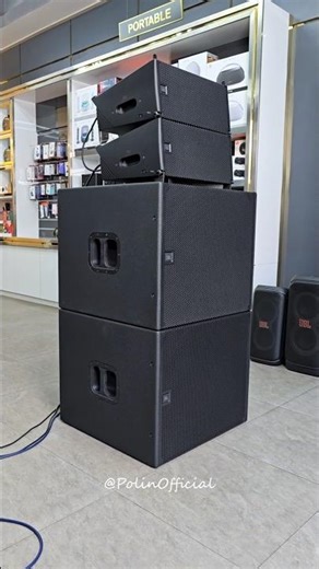 Modern Digital Line Array System Setup! JBL SRX906LA & SRX918S Subwoofer